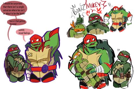Includes the details and accounts of his friends and family trying to cope with the ghost inside of Leonardo's shell. . Tmnt ao3